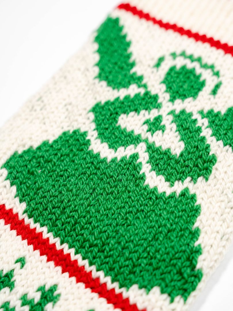 Heirloom Angel Christmas Stocking
