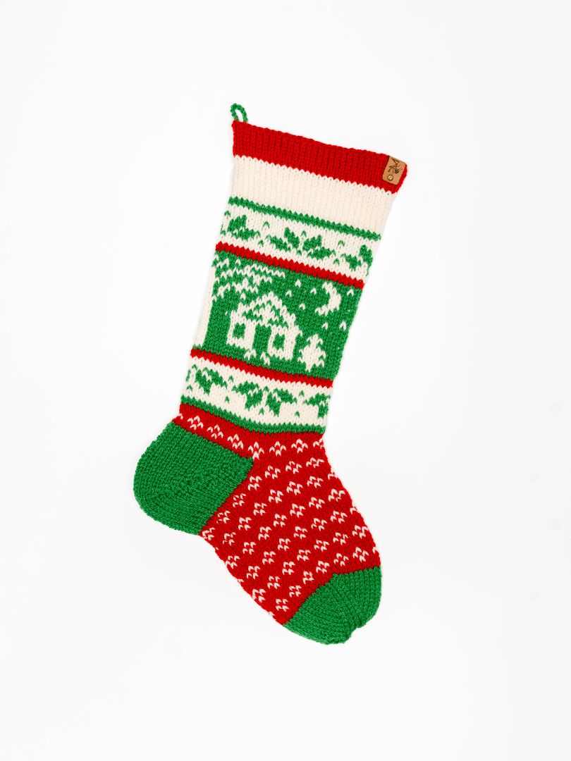 Heirloom Cabin Christmas Stocking