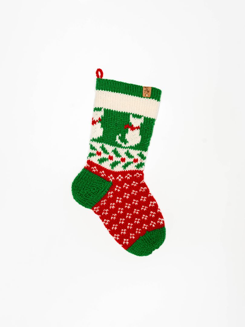 Heirloom Cat Stocking