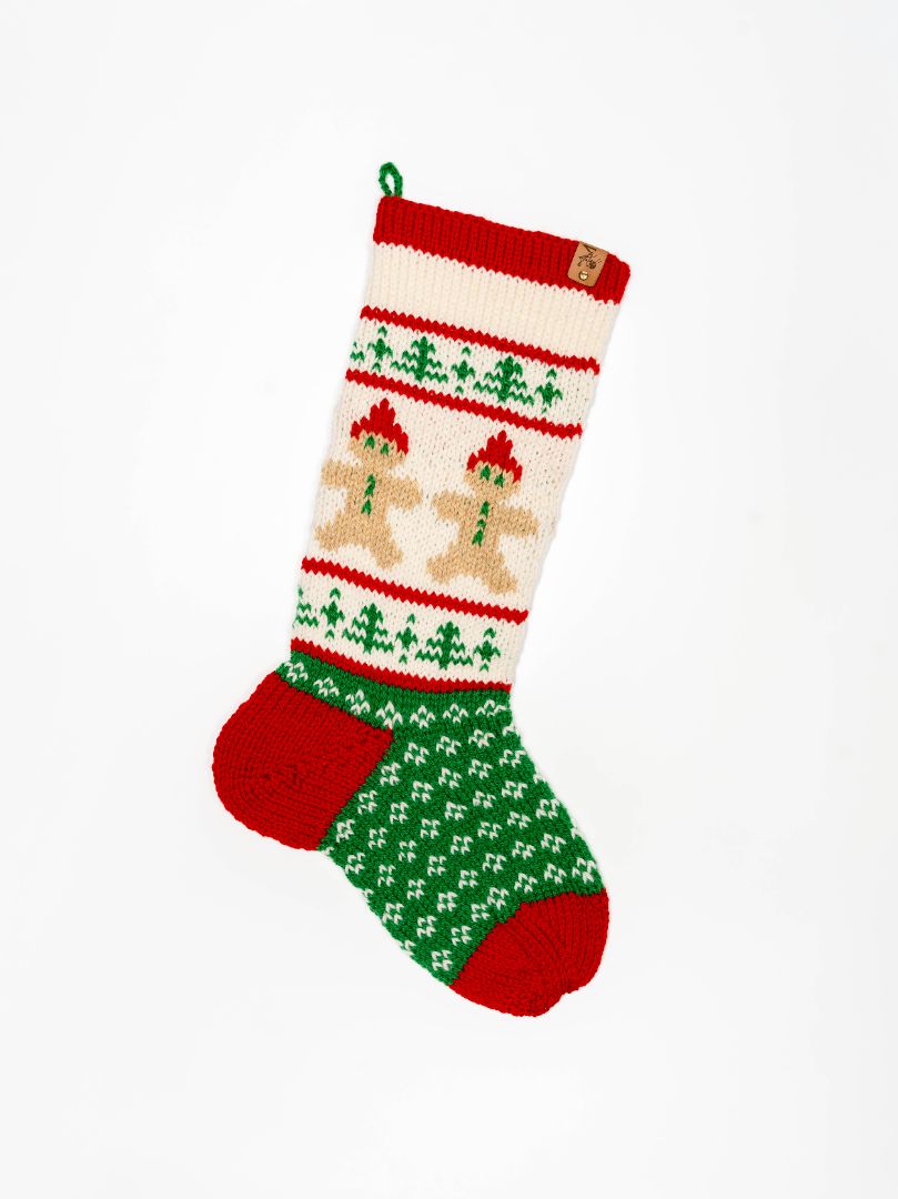 Heirloom Gingerbread Stocking