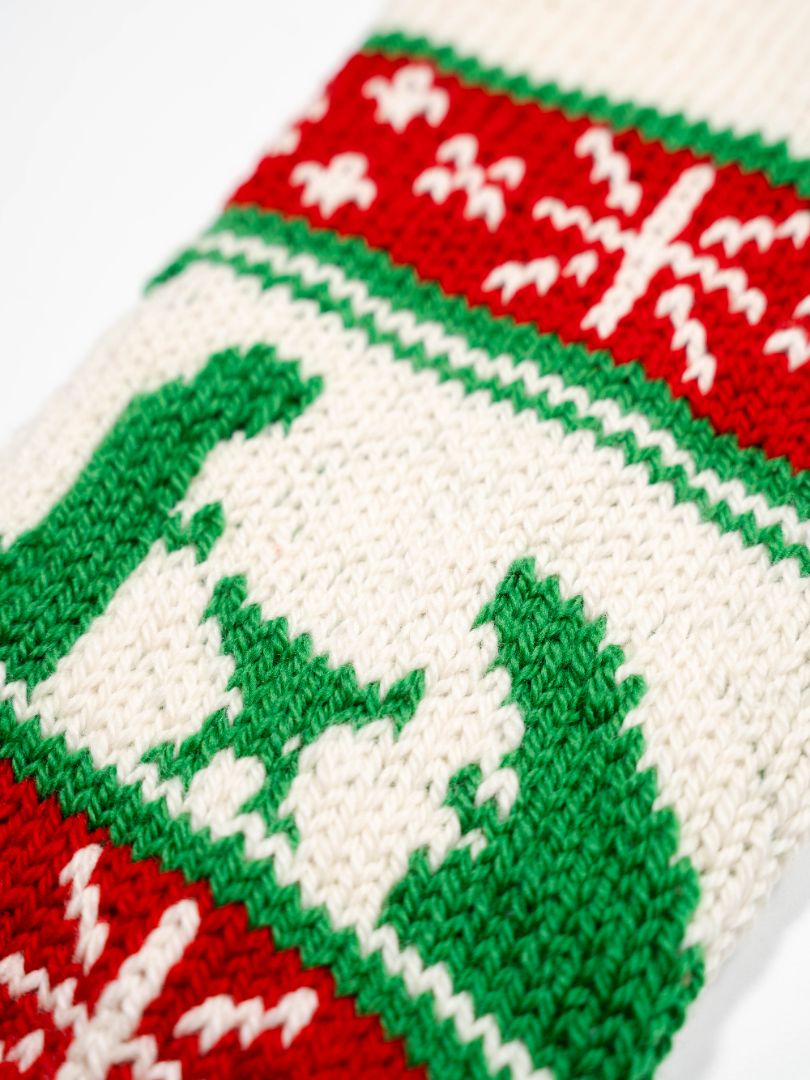 Heirloom Nativity Christmas Stocking