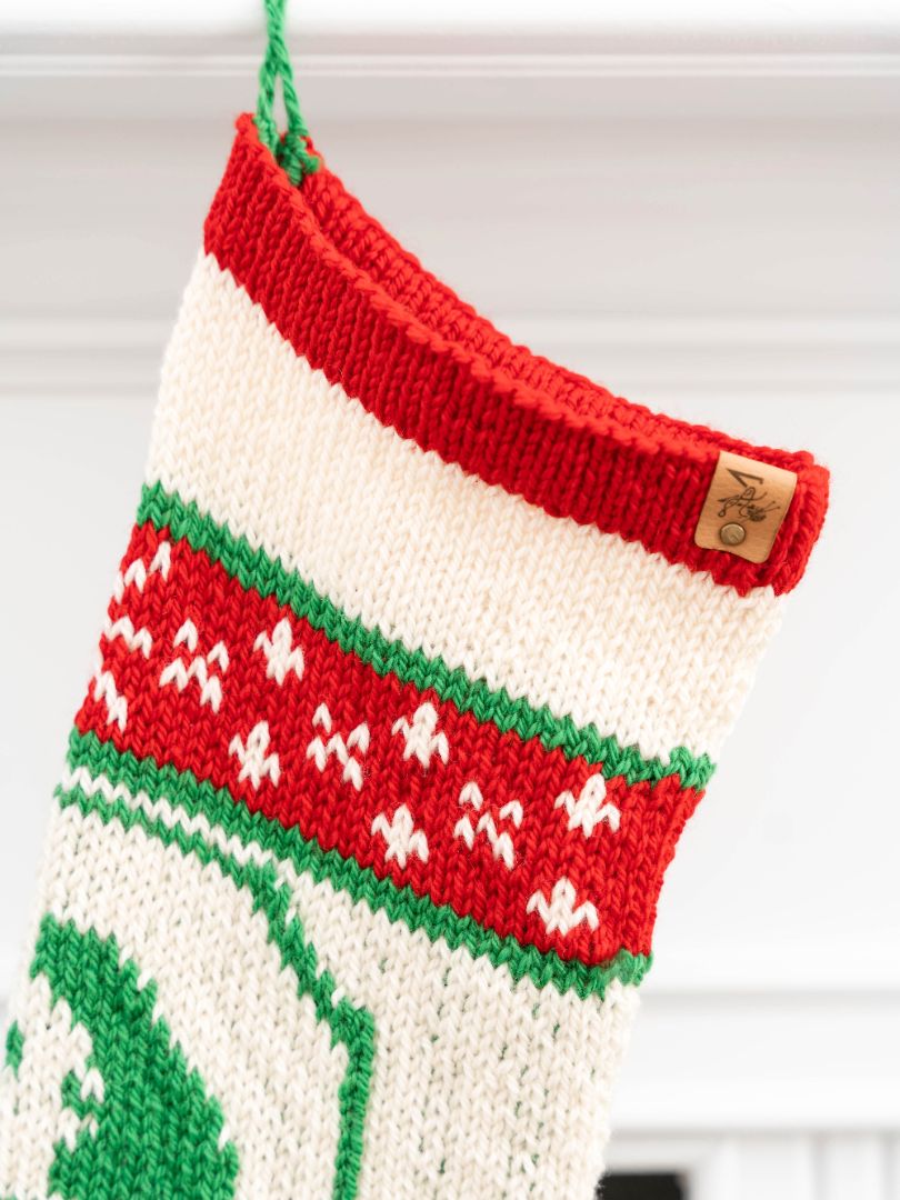 Heirloom Nativity Christmas Stocking
