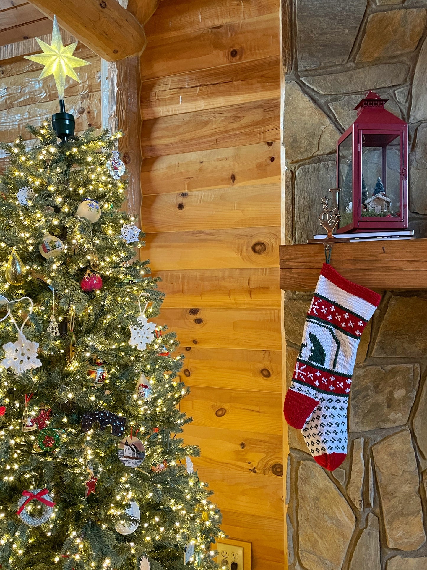 Heirloom Nativity Christmas Stocking - Discontinued Material