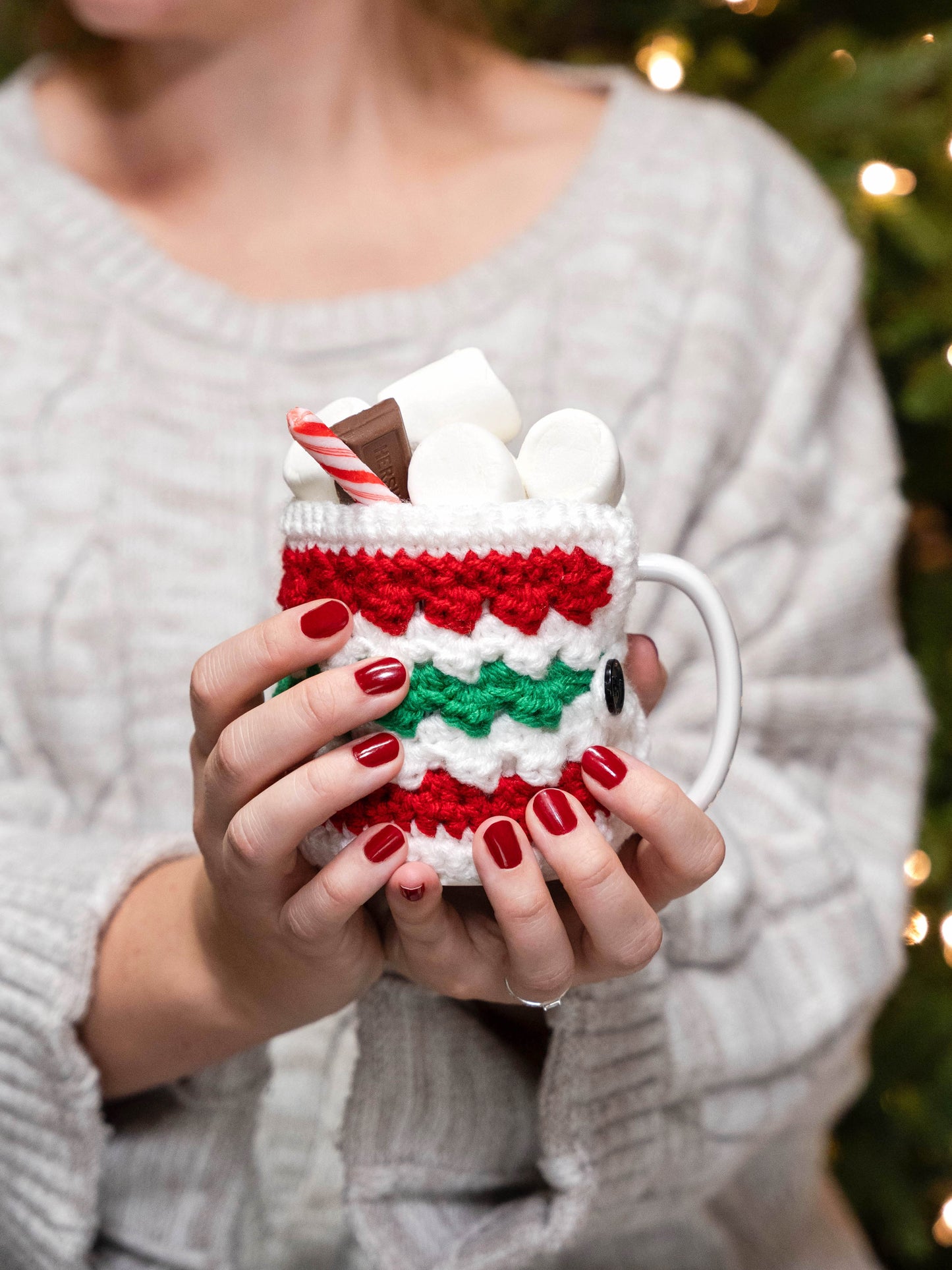 Christmas Coffee Cozy