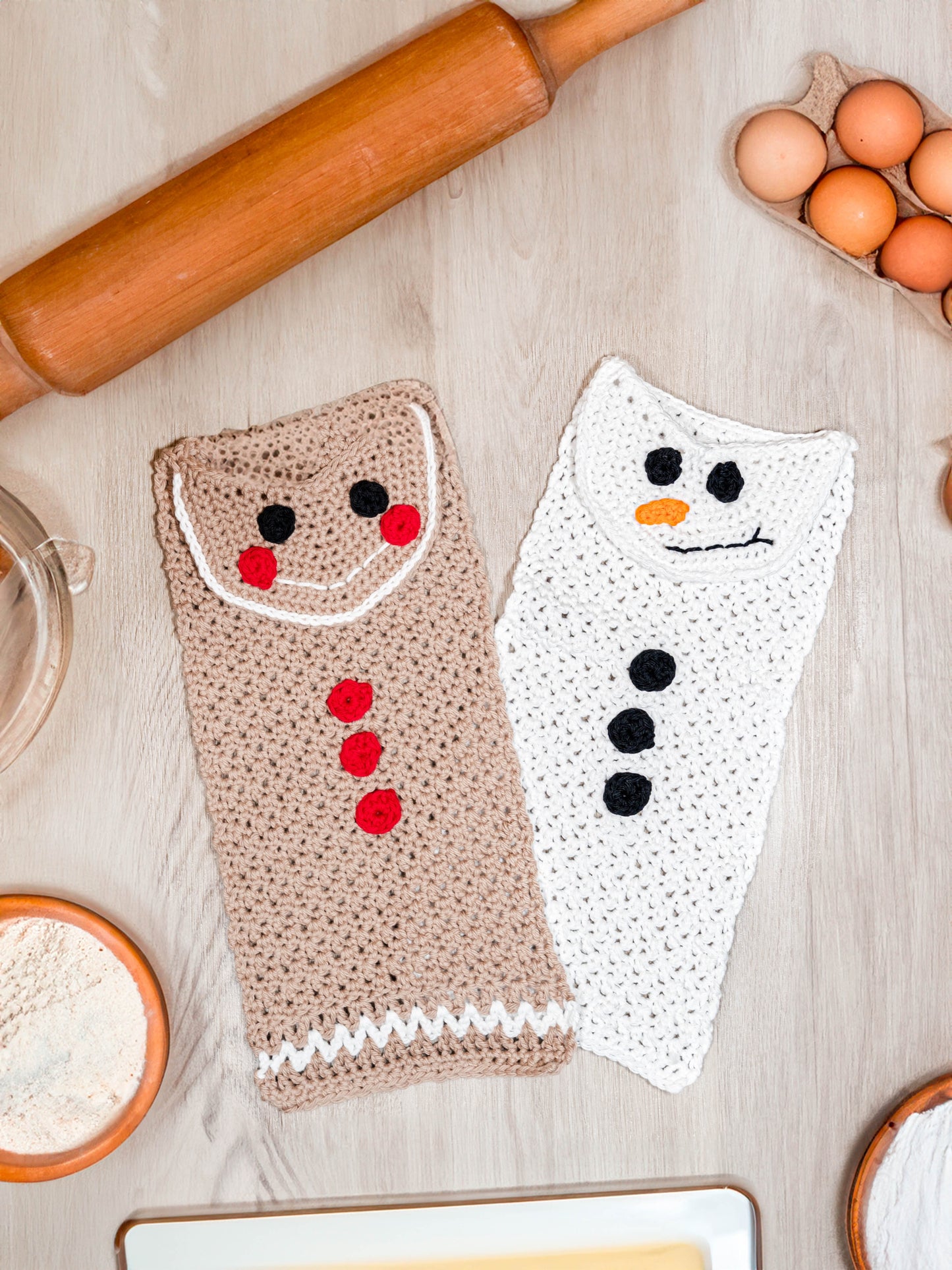 Snowman Hand Towel