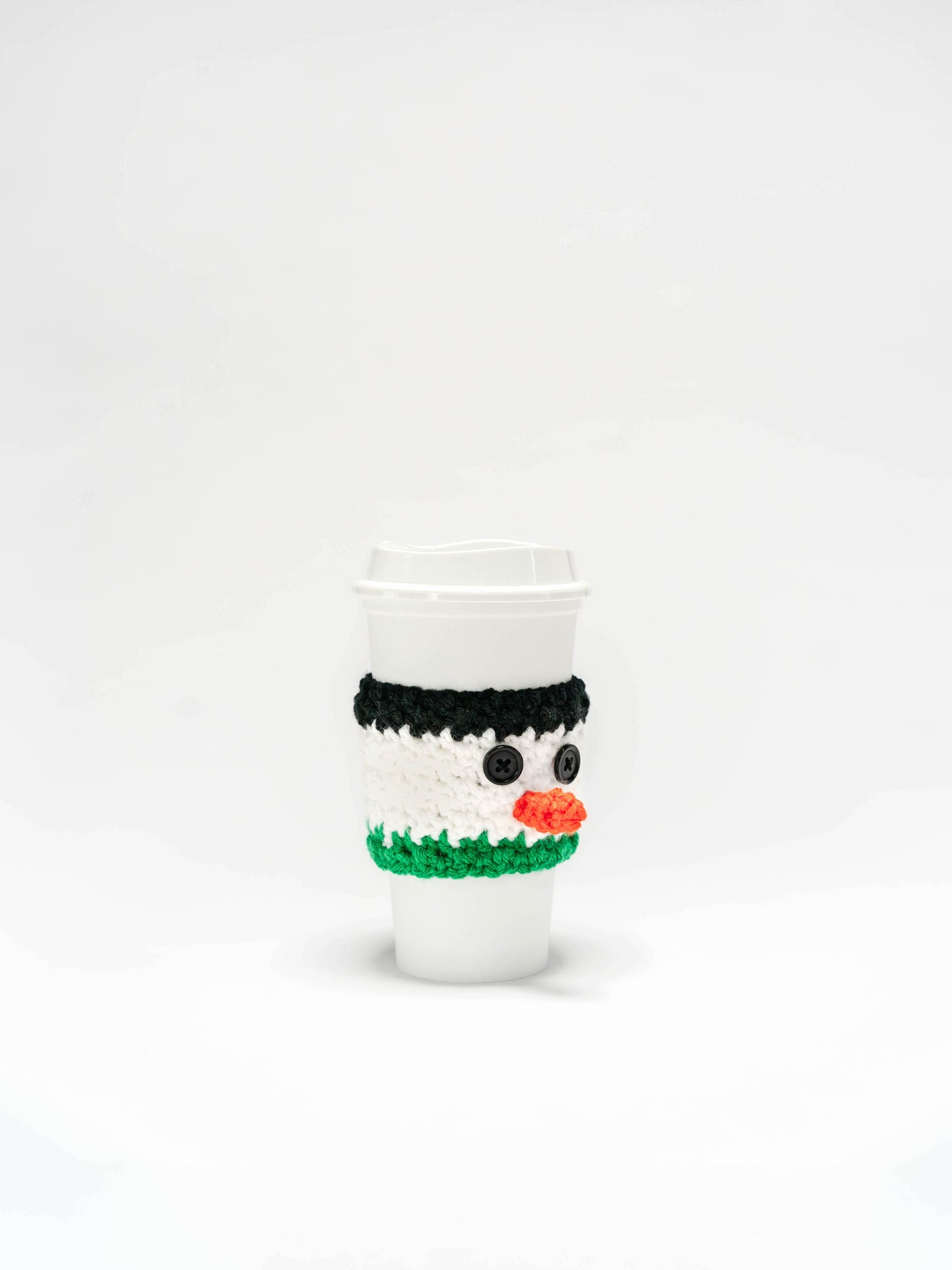 Snowman Coffee Cozy