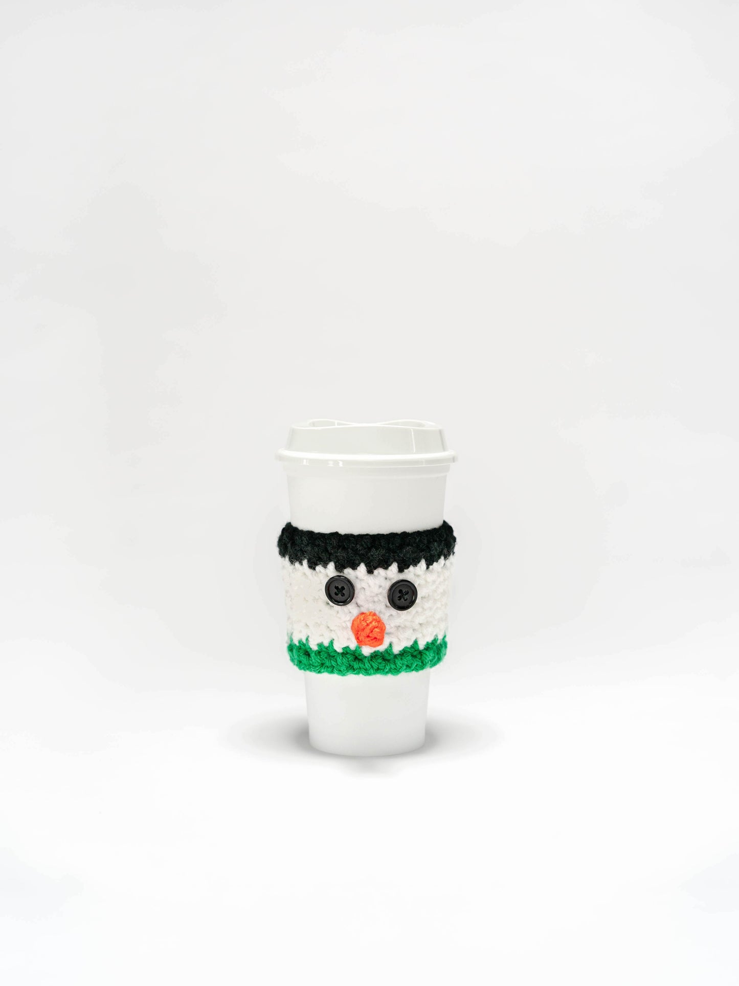 Snowman Coffee Cozy