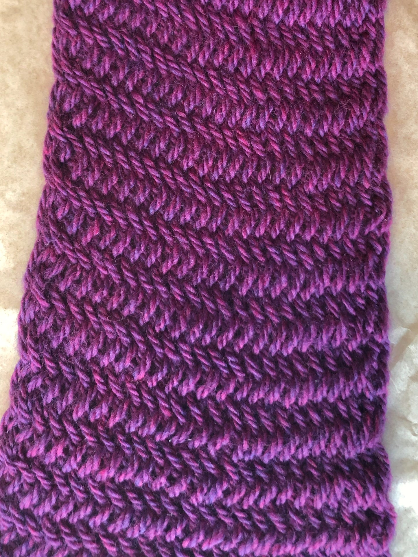 Herringbone Scarf | Merino Wool