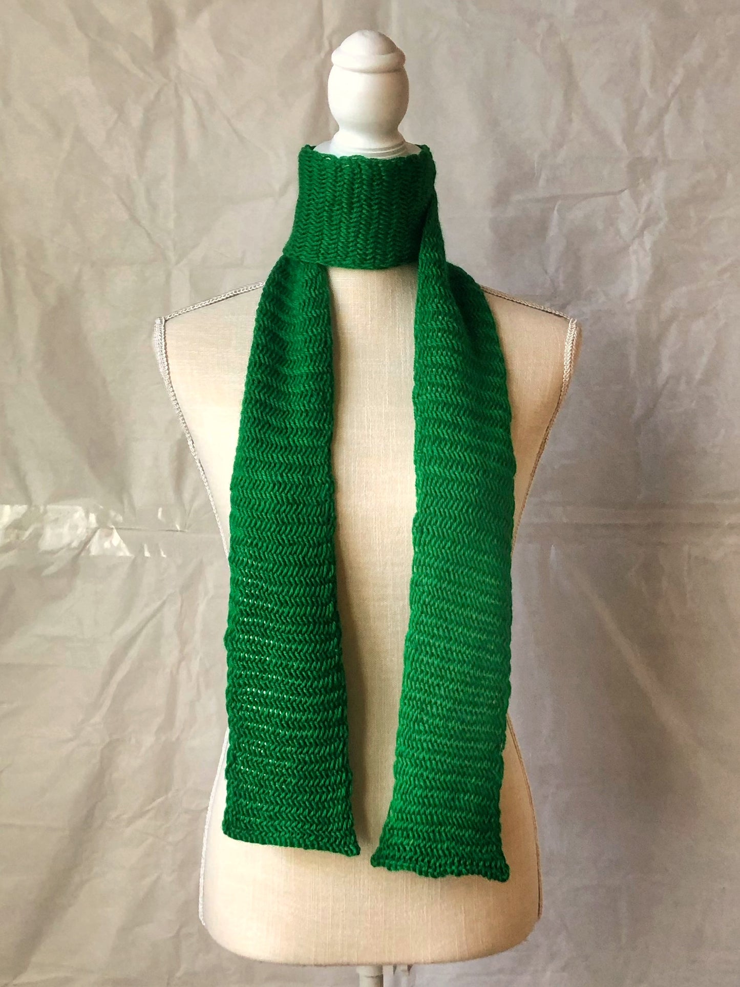 Herringbone Scarf | Merino Wool