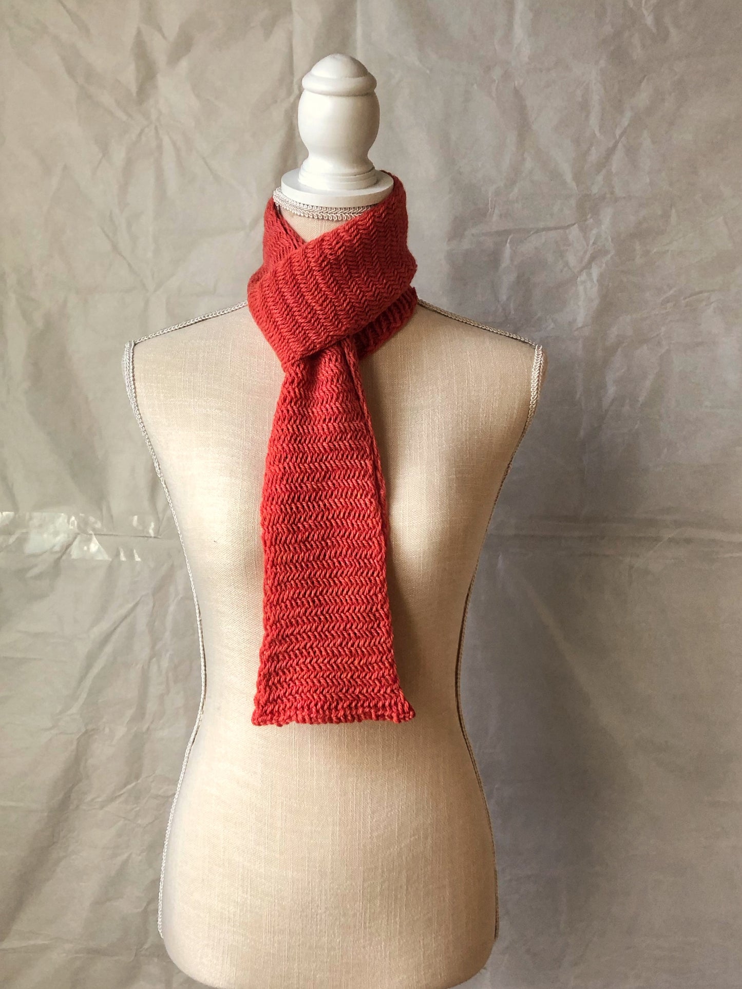 Herringbone Scarf | Merino Wool