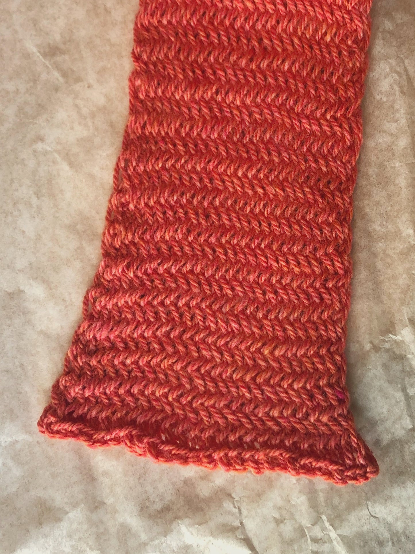 Herringbone Scarf | Merino Wool
