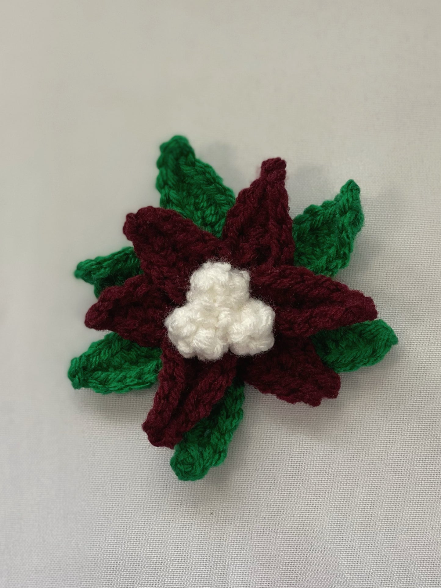 Poinsettia Ornament