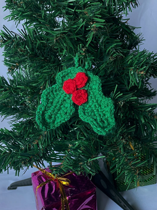 Holly Ornament