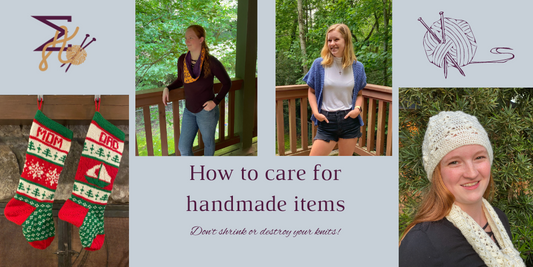 Care Instructions for Handmade Items