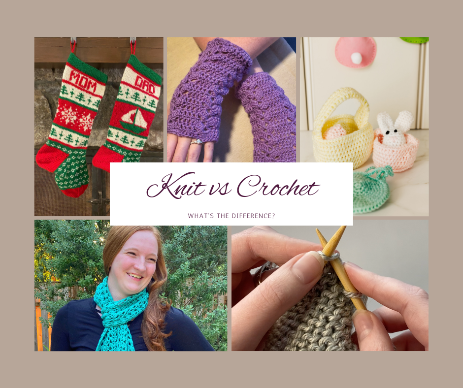 Knit vs Crochet: What's the difference?