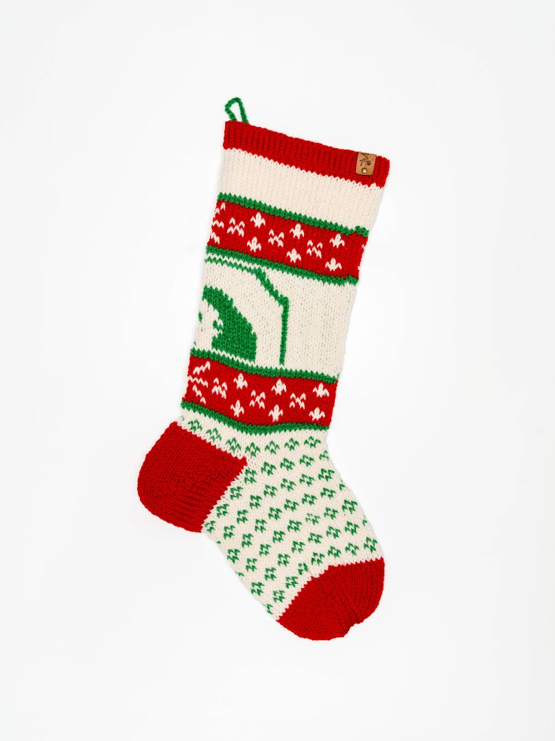 Heirloom Knit Christmas Stocking Collection