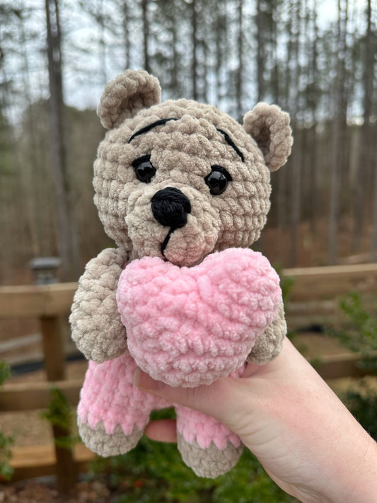 Stuffed Bear with Heart