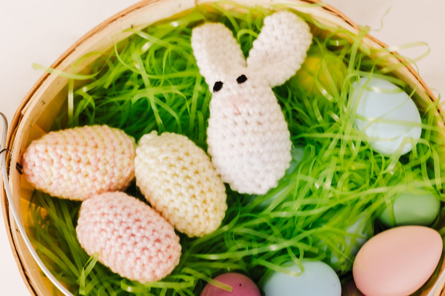 Stuffed Easter Egg Bunny