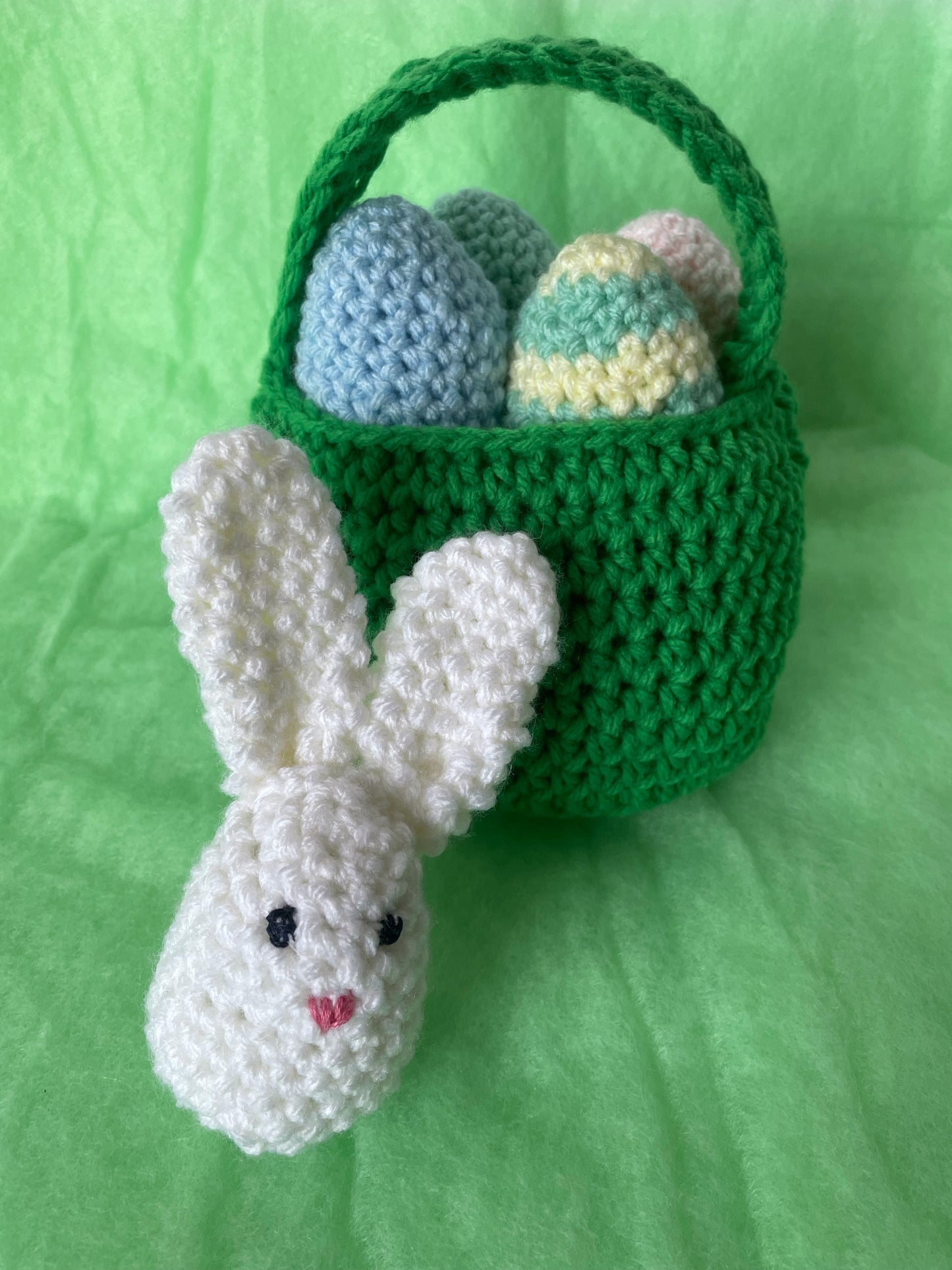 Stuffed Easter Egg Bunny